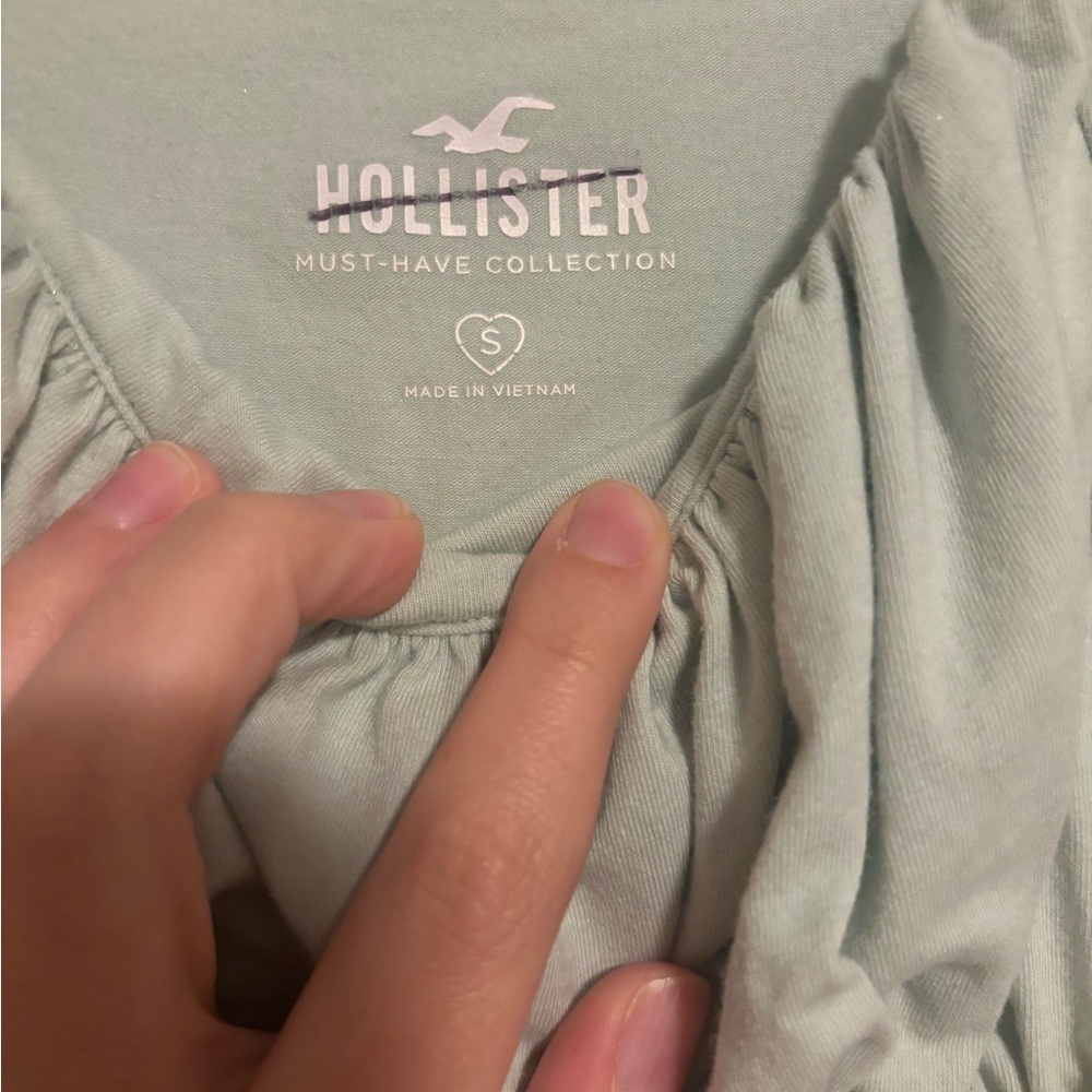 Mint green Sleeveless Women's Top - Picture 4 of 5